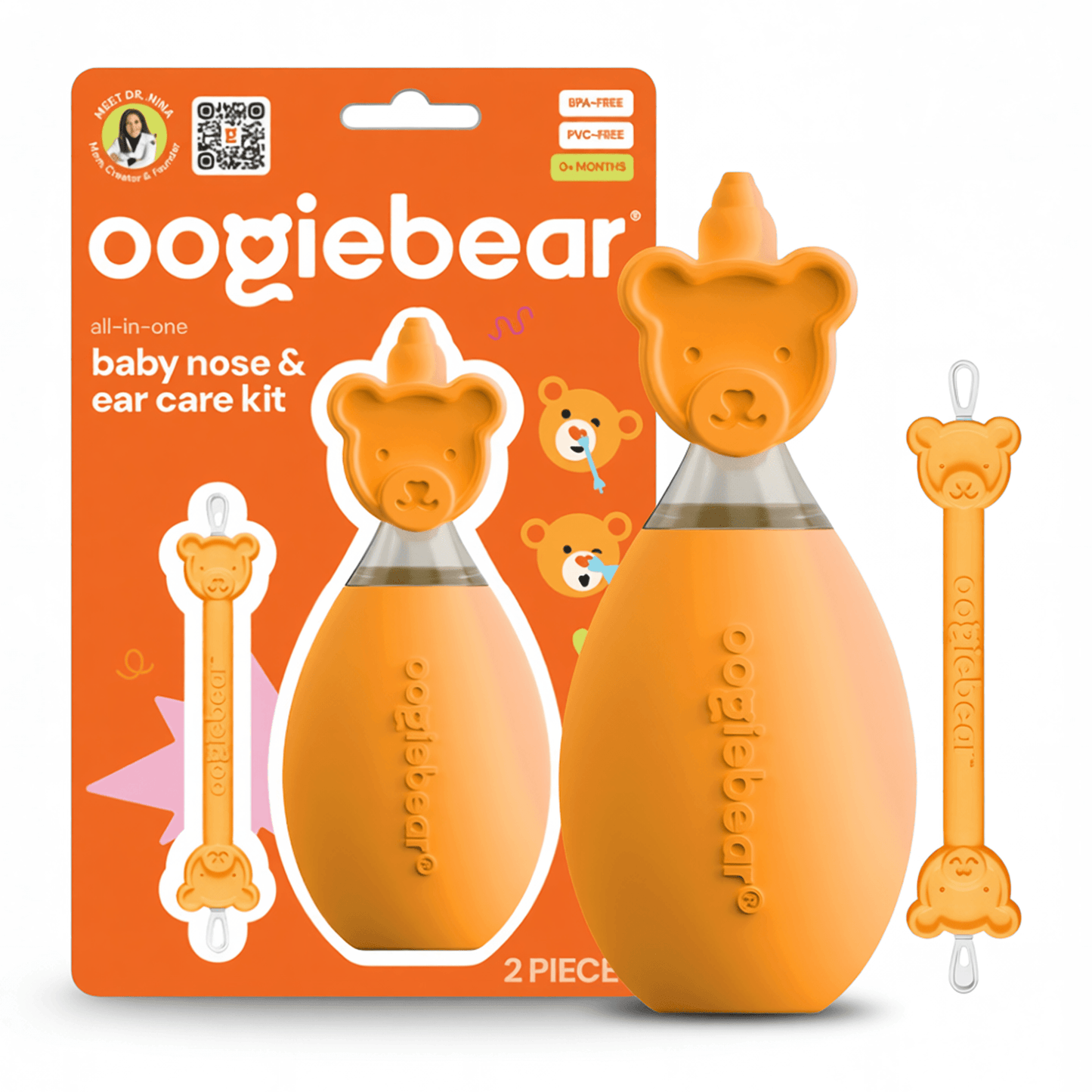 oogiebear bear pair nose & ear kit