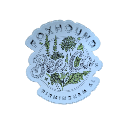 Bee Food Vinyl Sticker