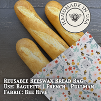 Baguette | Beeswaxed Bag