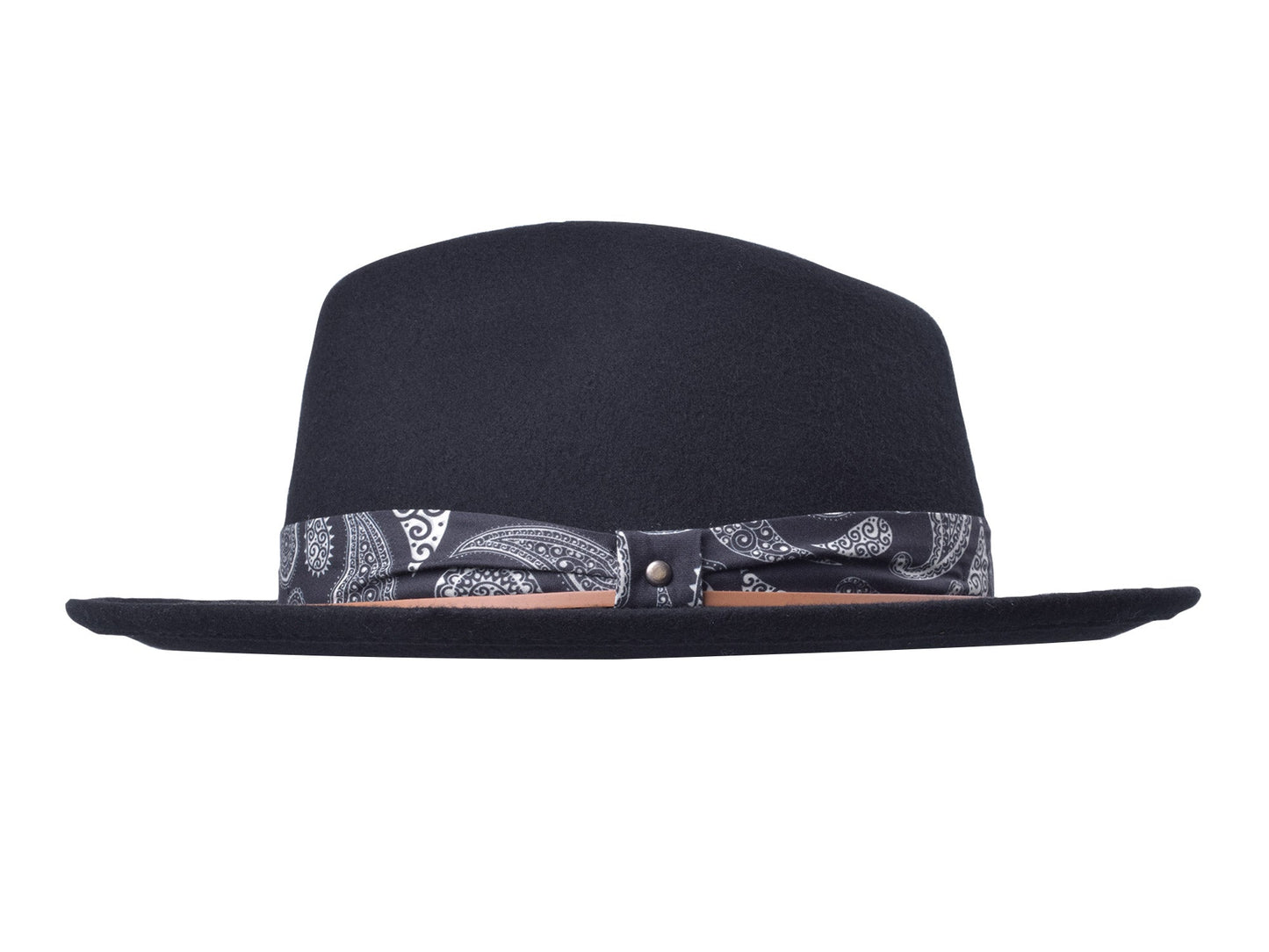 Casual Wool Felt Fedora Hat Lash