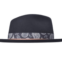 Casual Wool Felt Fedora Hat Lash