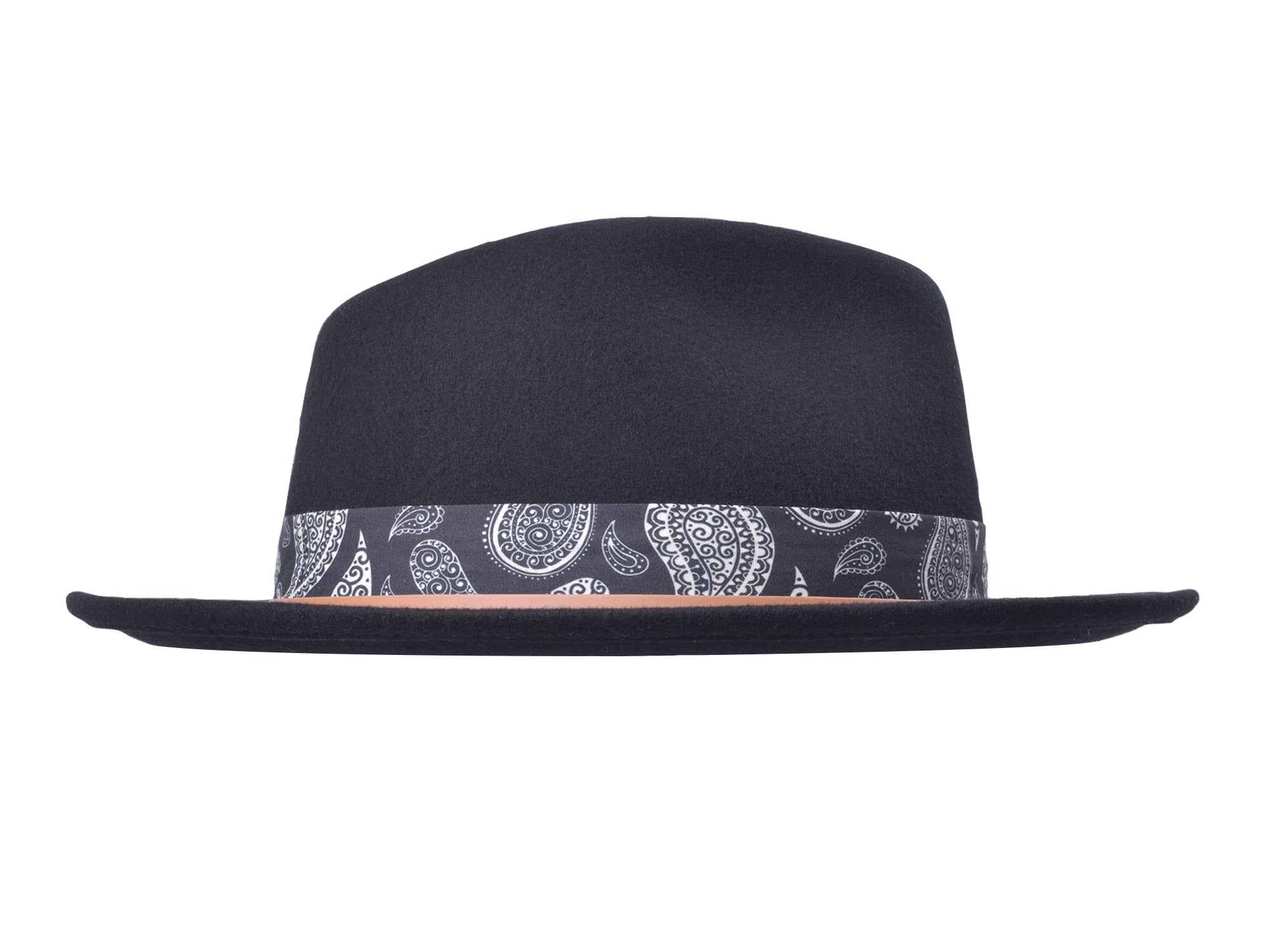 Casual Wool Felt Fedora Hat Lash