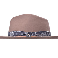 Casual Wool Felt Fedora Hat Lash