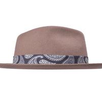 Casual Wool Felt Fedora Hat Lash