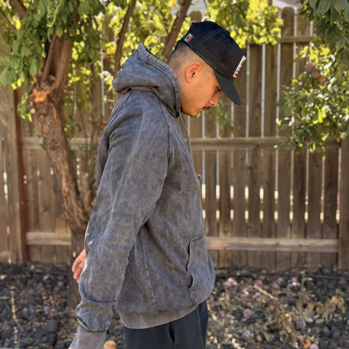 Olive Tree Hoodie: 100% ring-spun cotton