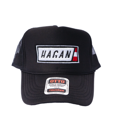 HAGAN Black Trucker Hat