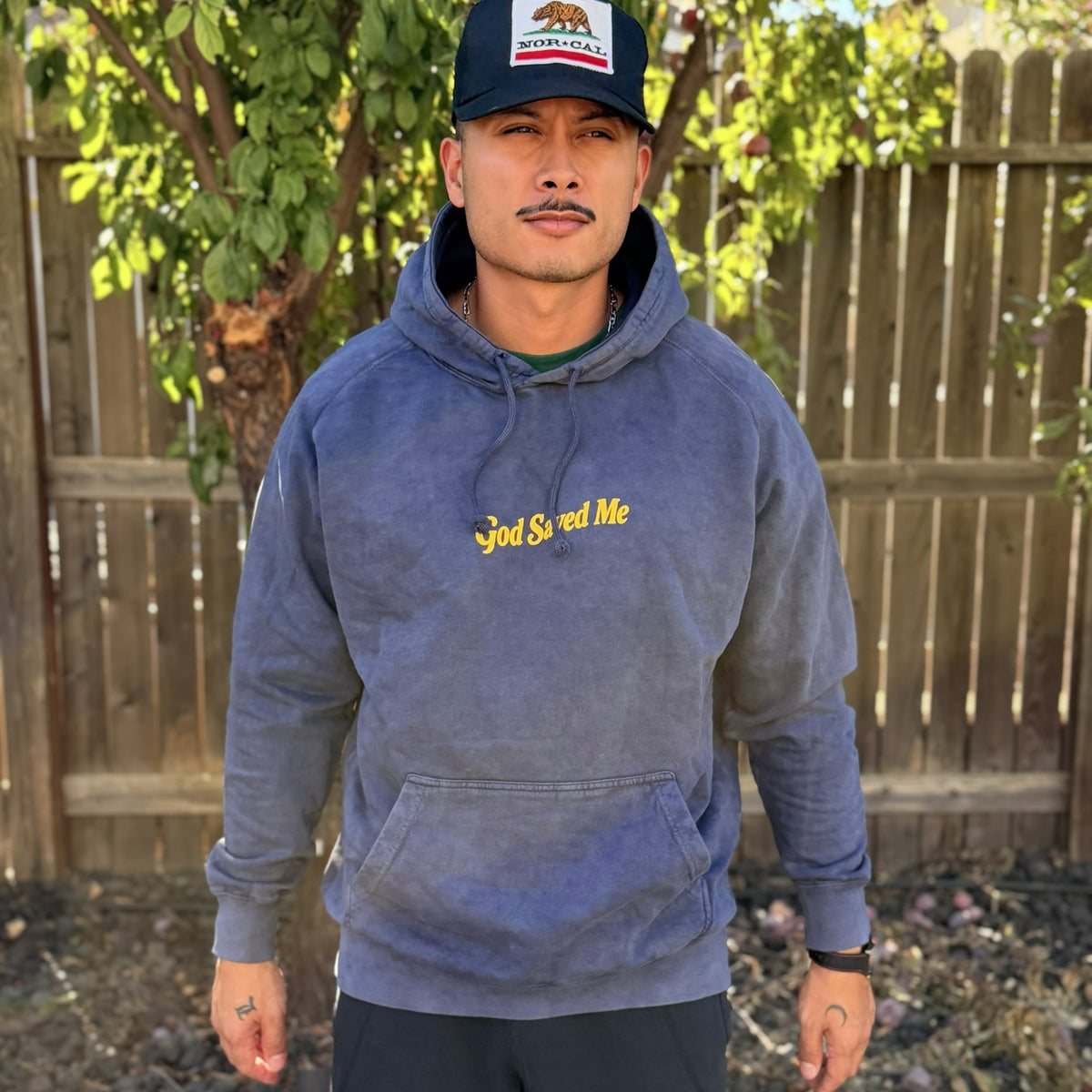 Olive Tree Hoodie: 100% ring-spun cotton