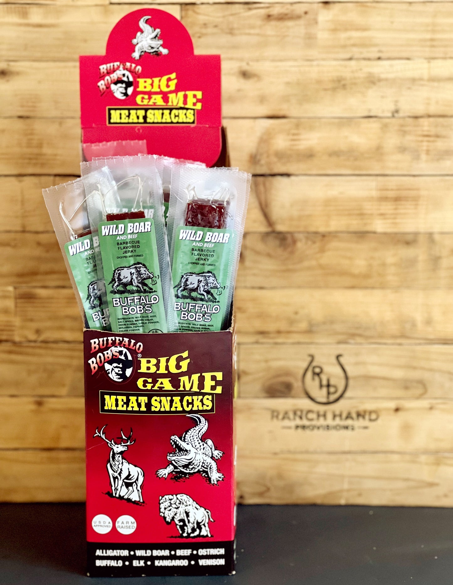 Wild Boar Jerky — BBQ Style