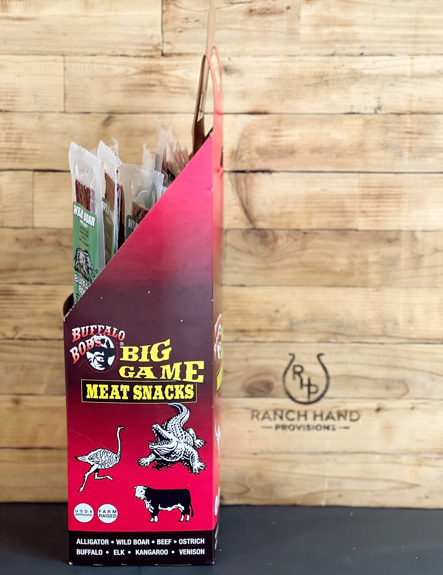 Wild Boar Jerky — BBQ Style