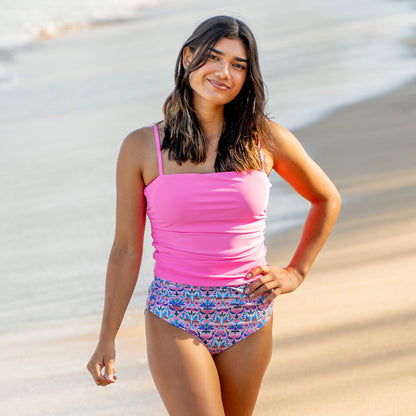 Ruched High Waist Bottoms