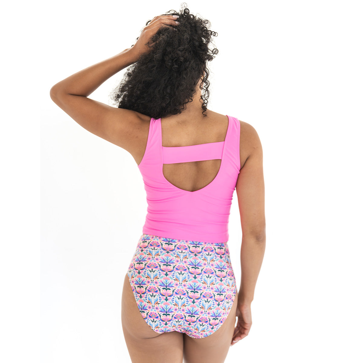 Ruched High Waist Bottoms