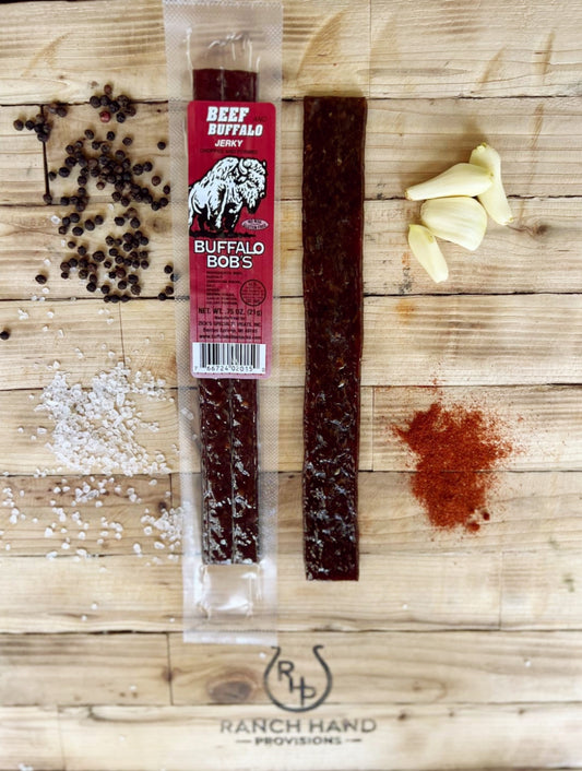 Buffalo Jerky — Smoked
