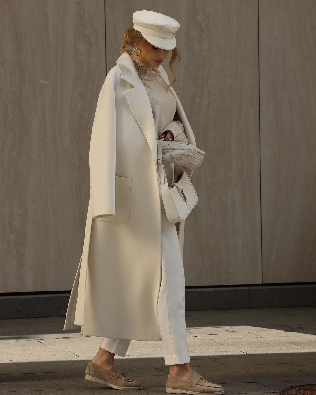 Pre-Order. Re-Stock Ships March 5. Factor Classic Wool Blend Overcoat