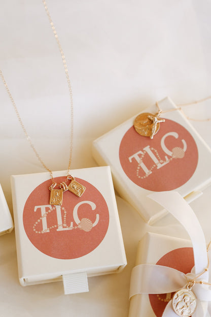 Gold Vermeil Scapular Necklace