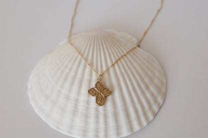 Four Way Cross Necklace