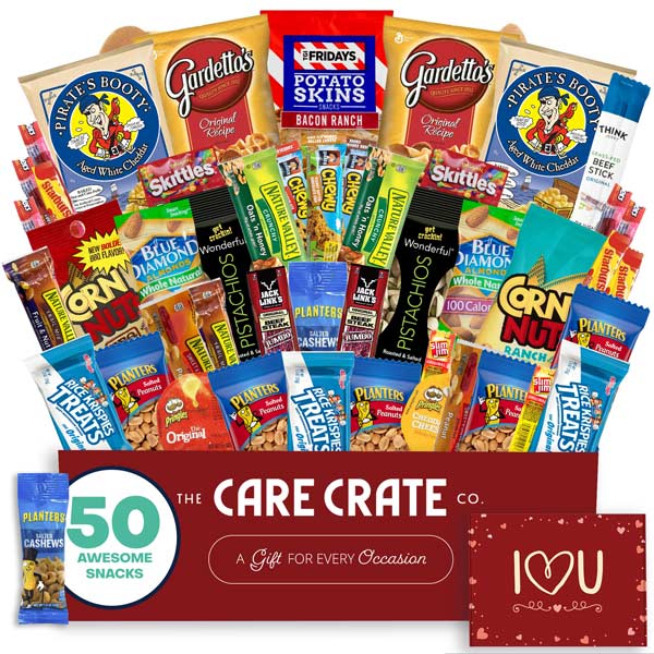 Build Your Own Valentine's Day Snack Care Package