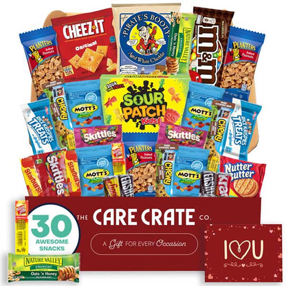 Build Your Own Valentine's Day Snack Care Package