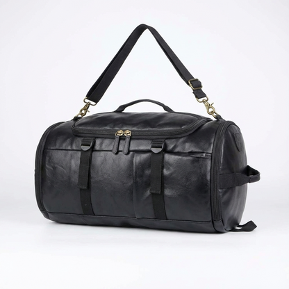 Men’s Leather Backpack – Convertible Work 40L Travel