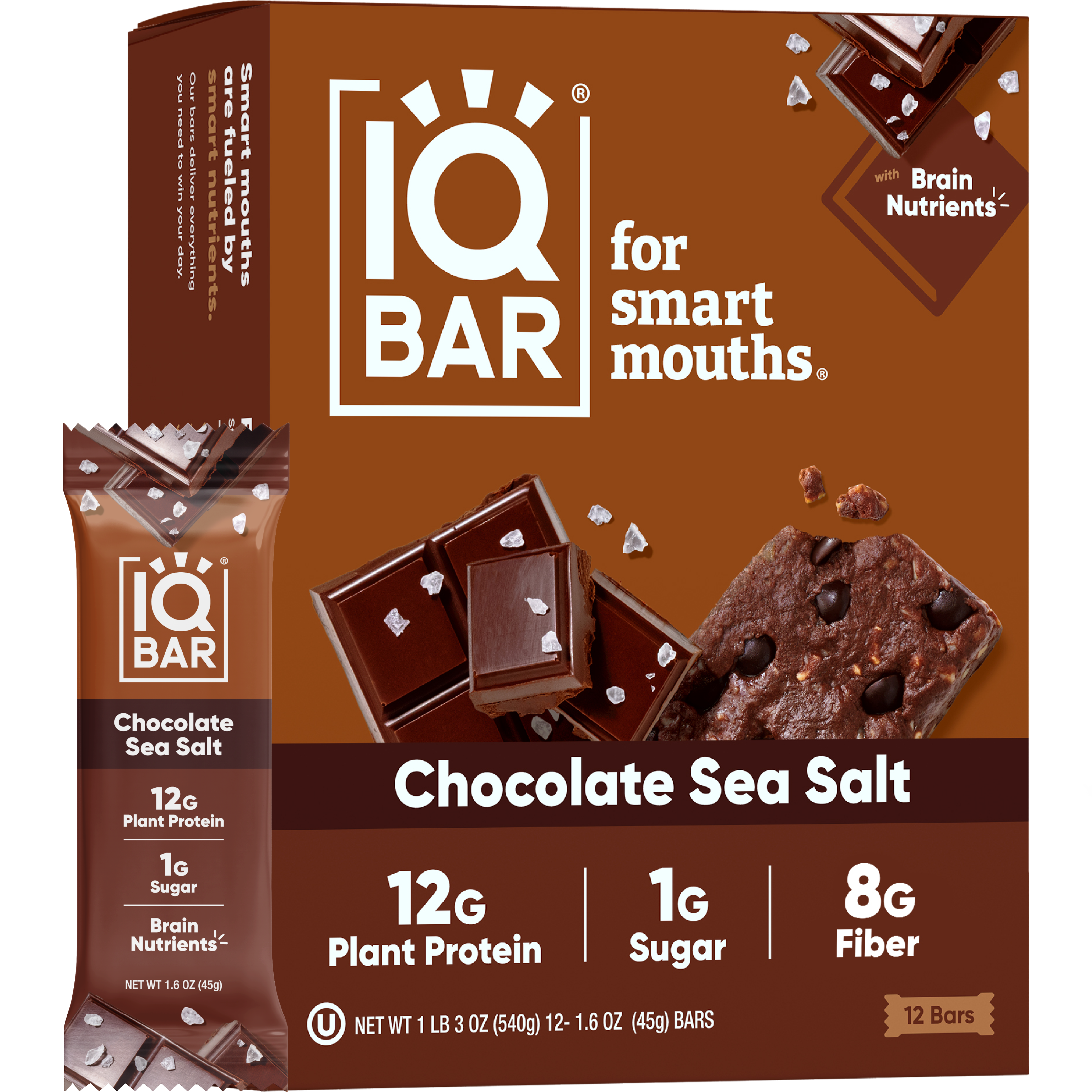 Chocolate Sea Salt (12 Bars)