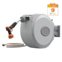 Retractable Garden Hose Reel-5/8 in-65ft