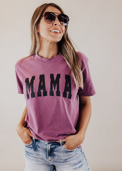 MAMA Tee *Berry (S-3X)