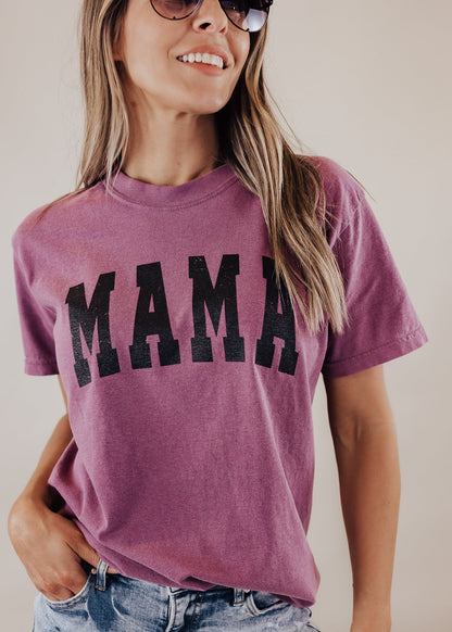 MAMA Tee *Berry (S-3X)