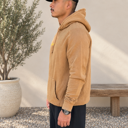 Olive Tree Hoodie: 100% ring-spun cotton