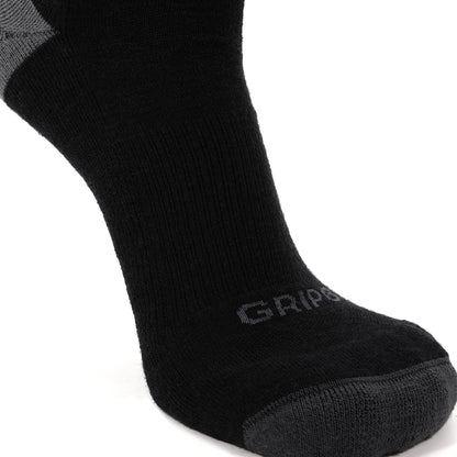 8 Pairs Carbon - Casual Crew Midweight Merino Wool Sock