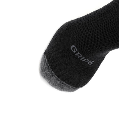 8 Pairs Carbon - Casual Crew Midweight Merino Wool Sock
