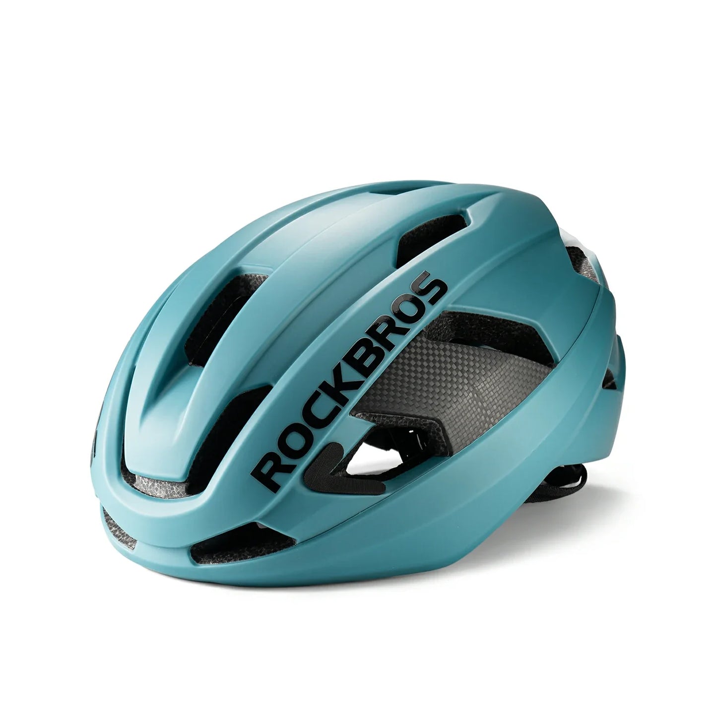 Carbon Fiber Cycling Helmet Antibacterial Lining Ventilated Adjustable Fit 3D-GRID