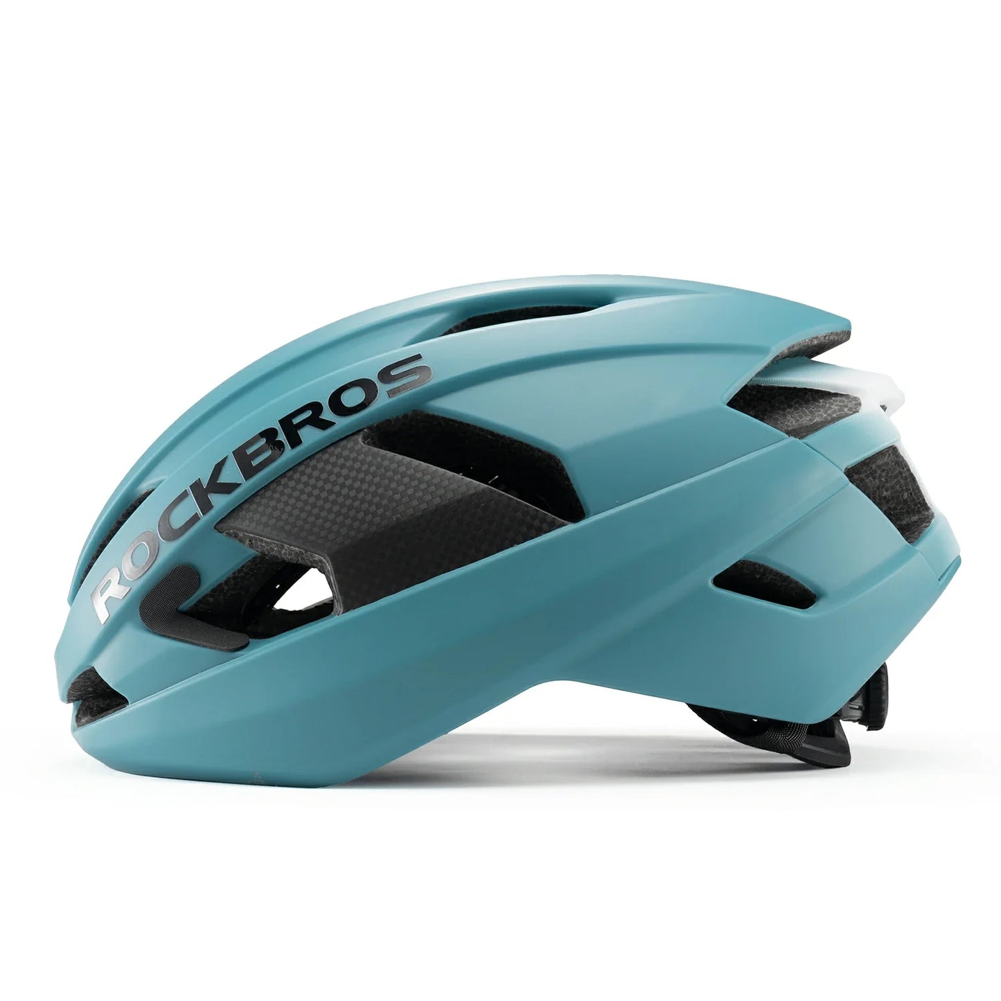Carbon Fiber Cycling Helmet Antibacterial Lining Ventilated Adjustable Fit 3D-GRID