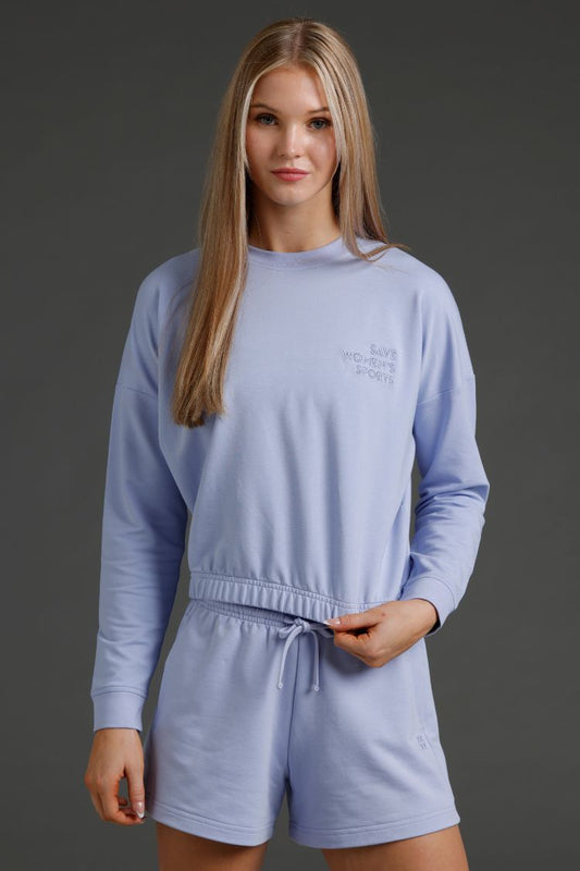 Carefree Cropped Crew Neck