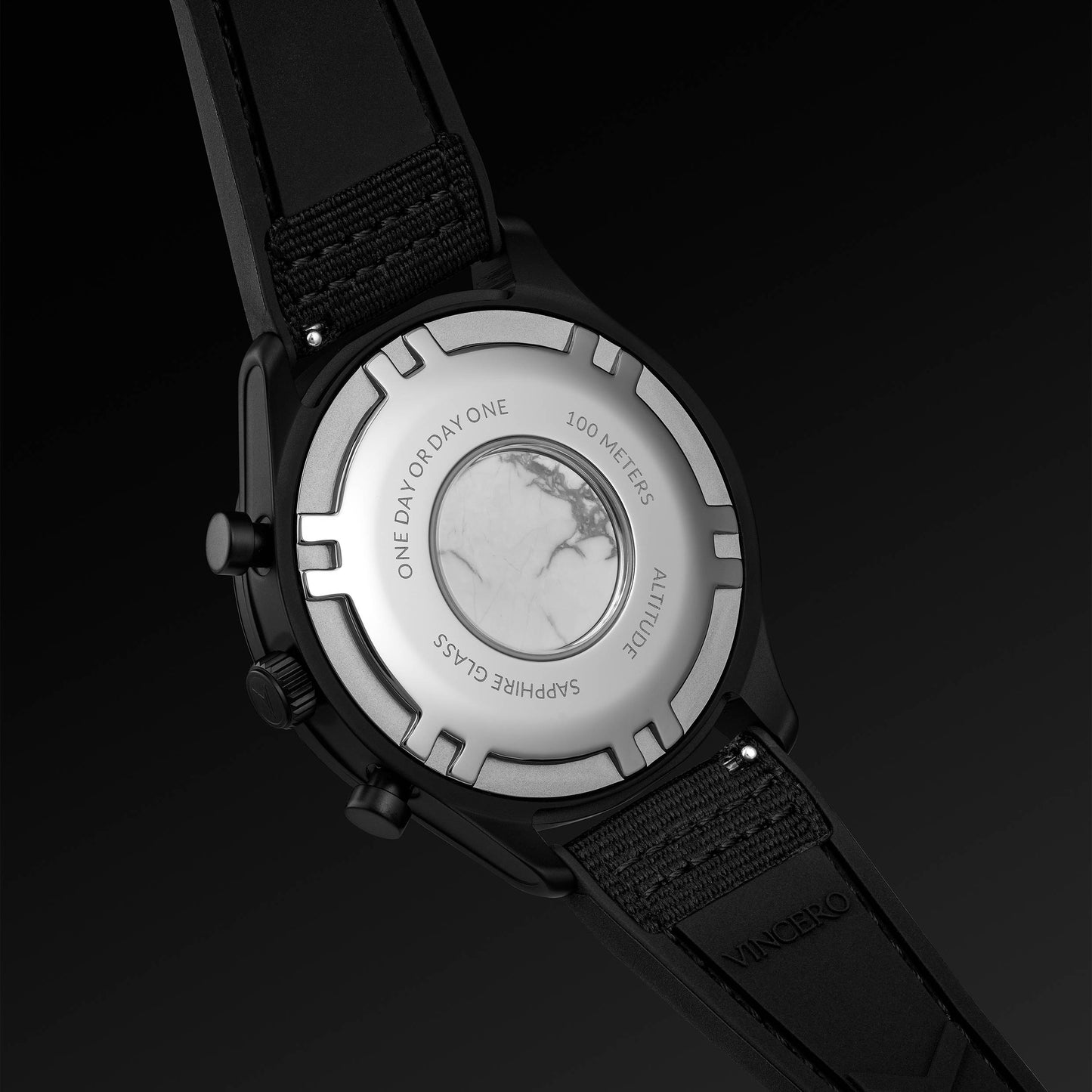 The Altitude - Matte Black/Red