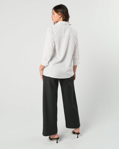 Nathalie Wide Leg Maternity Trouser (Regular & Petite)