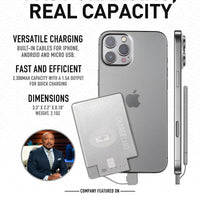 ChargeCard® - World's Thinnest Portable Charger