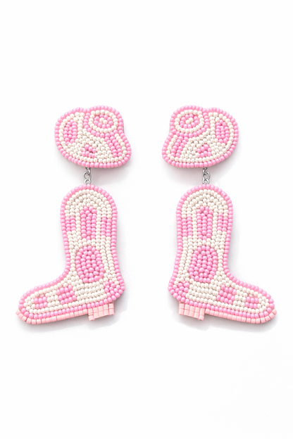 Western Wear Beaded Earrings