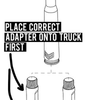 SPARE PARTS CHEVY TUFFLOCK® BULLET ANTENNA ADAPTER