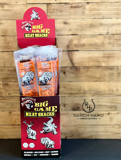 Buffalo and Beef Jerky — Chipotle & Garlic | Buffalo Bob's