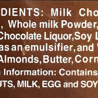 Owyhee Butter Toffee - Chunk Size - Chocolate - 1lb