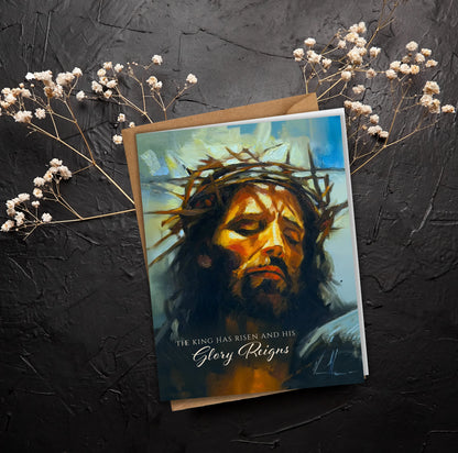 'Christ is King' Easter Greeting Card