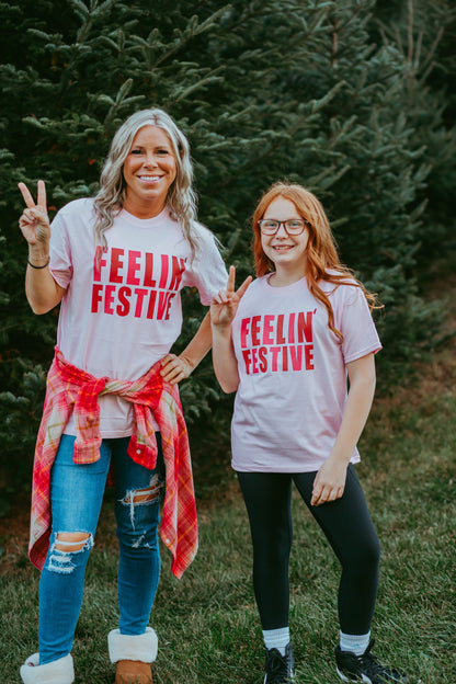 Feelin' Festive Adult T-Shirt