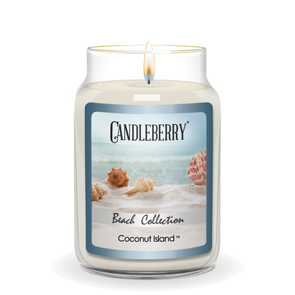 Beach Collection - Coconut Island™, Large Jar Candle (Collective)