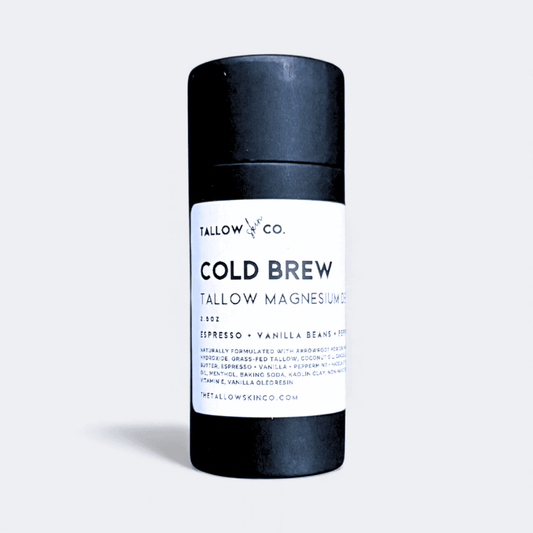 COLD BREW TALLOW MAGNESIUM NATURAL DEODORANT