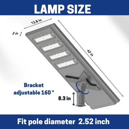 100 W 200W Commercial solar street light-Stay on