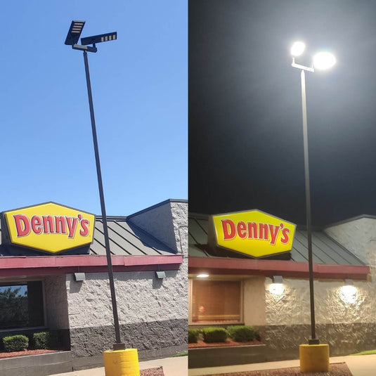 100 W 200W Commercial solar street light-Stay on