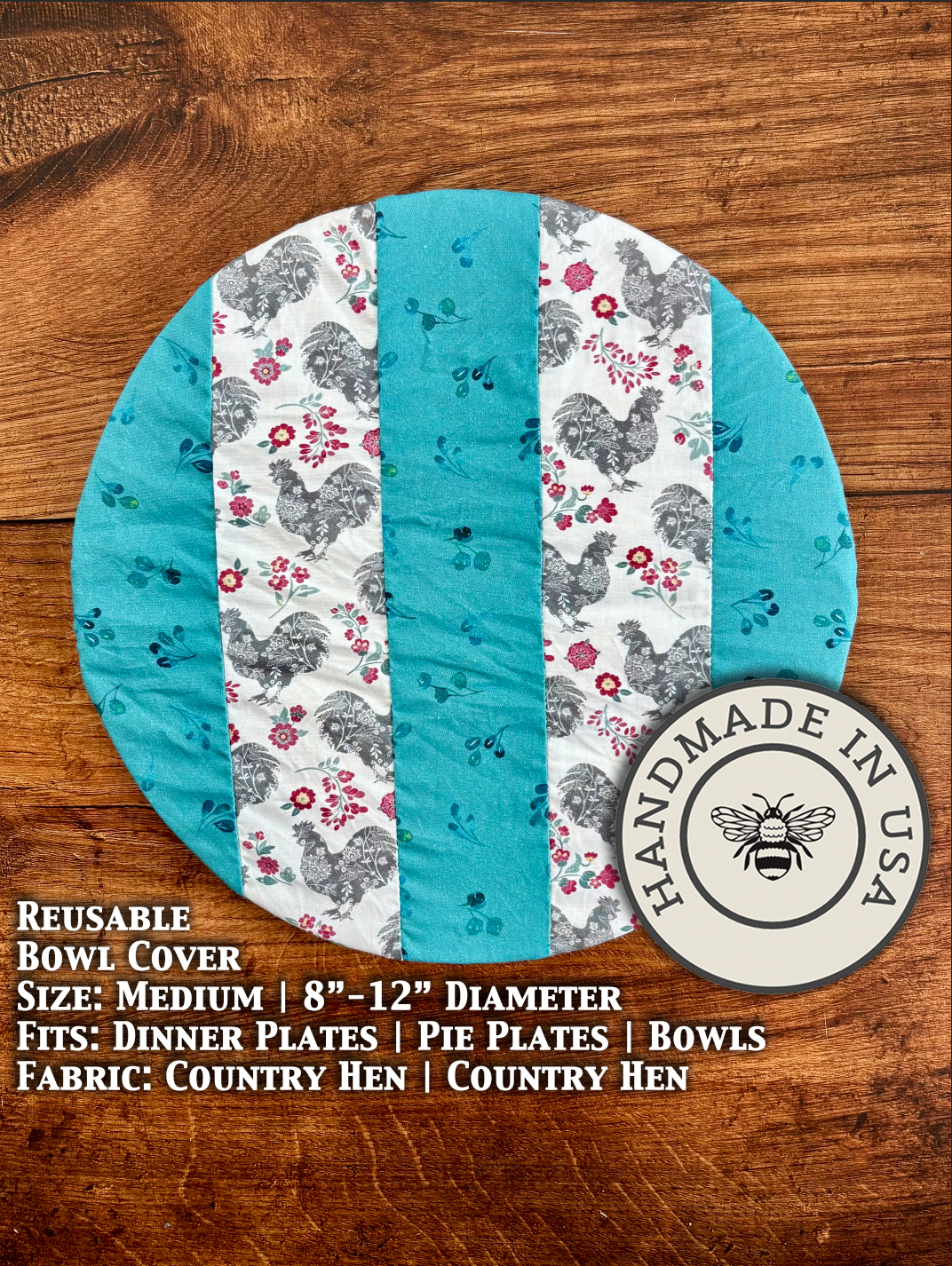 Medium Bowl & Banneton Covers