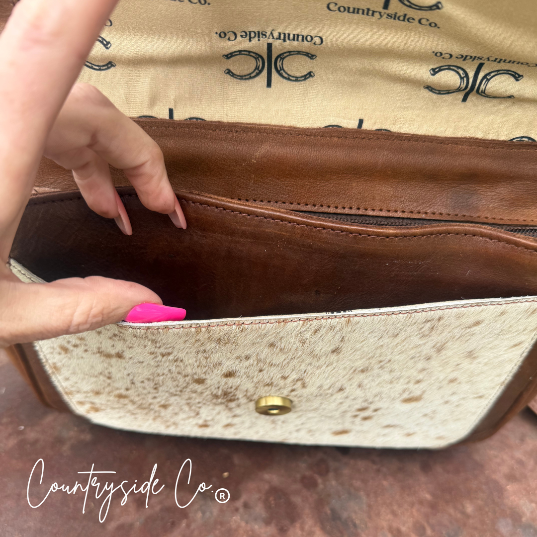 Grace Tooled Leather Purse