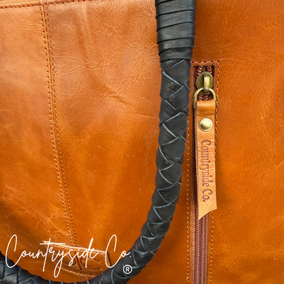 Laney Tooled Leather Conceal Carry Handbag