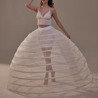 Crinoline Petticoat Skirt ,Hoop Skirt for Ball Gown,  Wedding & Quinceañera Underskirt