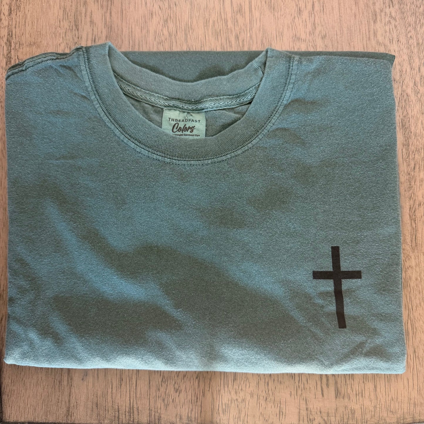 Everyday Cross Tee: 100% ring-spun cotton